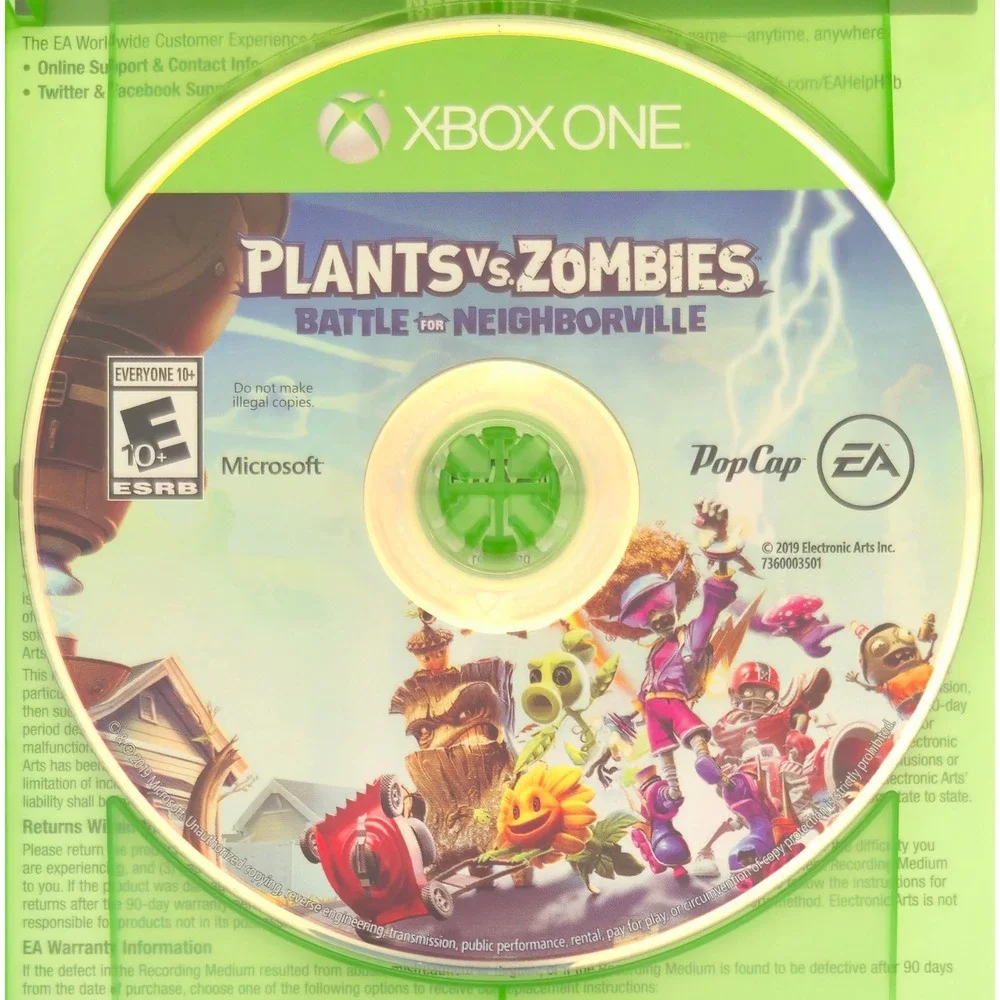 Plants vs. Zombies: Battle for Neighborville Xbox One Game - NTSC-U 4K HDR